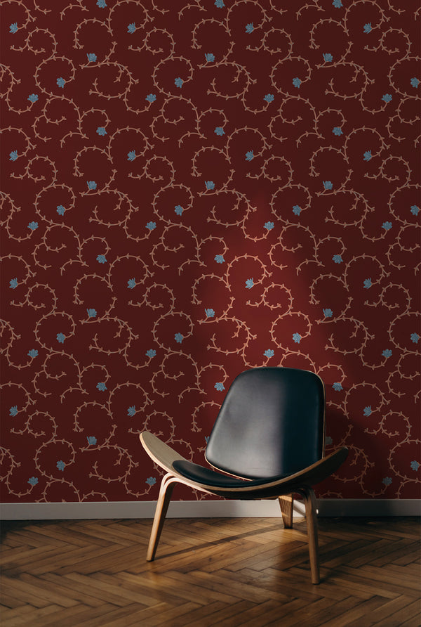 Rosier Rooibos by Maison Martin Morel, wallpaper