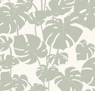 Mighty Monstera Verdant by Abnormals Anonymous, wallpaper