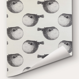 Mr. Blow White Sisal Salt+Pepper by Abnormals Anonymous, wallpaper
