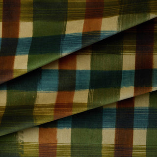 London Fields Check Velvet Laurustine by House of Hackney, fabric
