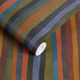 Artist's Stripe Moss by House of Hackney, wallpaper