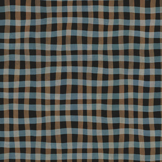 Artist's Check Noir by House of Hackney, wallpaper