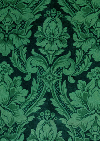 Venetian Damask Cotton Emerald