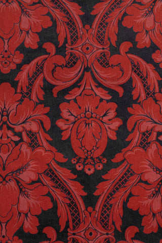 Venetian Damask Cotton Ruby
