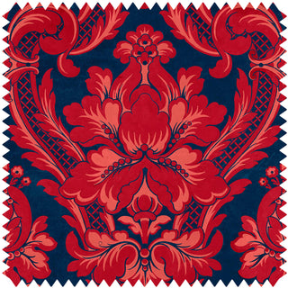 Venetian Damask Cotton Ruby