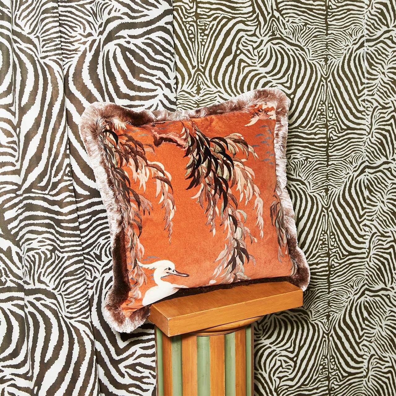 zeus tobacco Zeus Velvet Tobacco by House of Hackney | Designer Fabric zeus tobacco Zeus Velvet Tobacco by House of Hackney | Designer Fabric